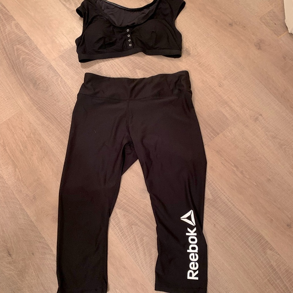 Yoga pants and top